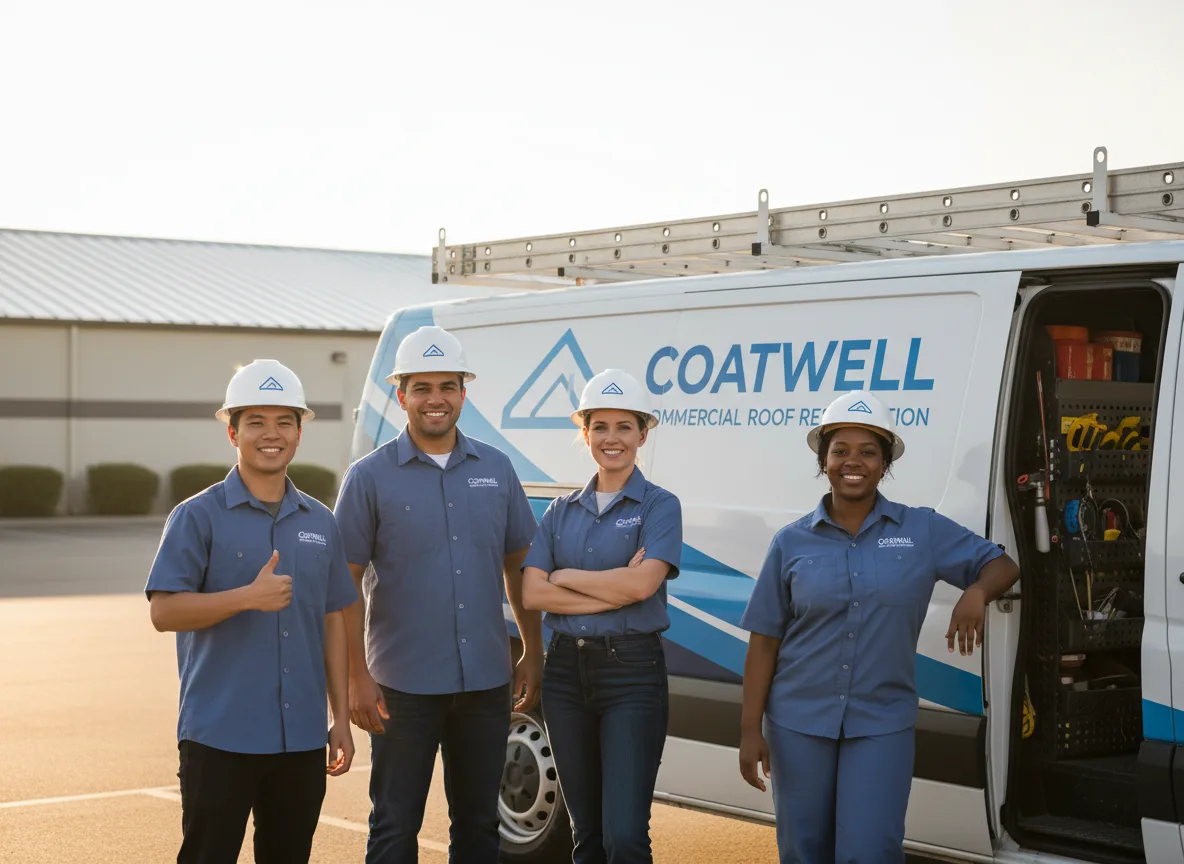 Commercial roof coating company in Preston, MS